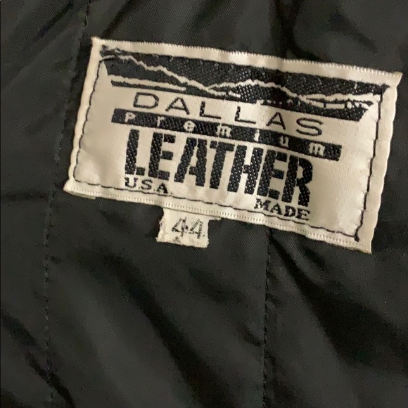 Dallas Premium Leather Motorcycle Jacket - Size 44 - Picture 5 of 8